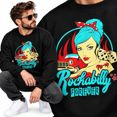 BLUZA HORROR ROCKABILLY PIN UP GIRL